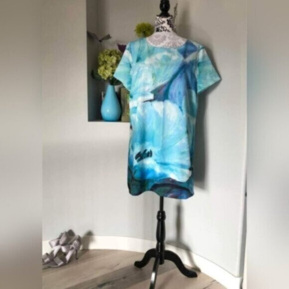 Smashed Lemon Mini Shirt Dress New Sz XL/1X